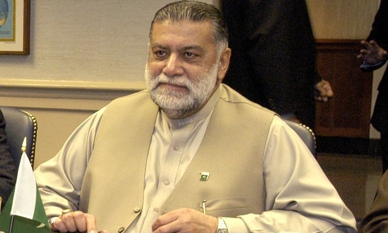 पाकिस्तानका पूर्व प्रधानमन्त्री मिर जफरूल्लाह खान जमाली।